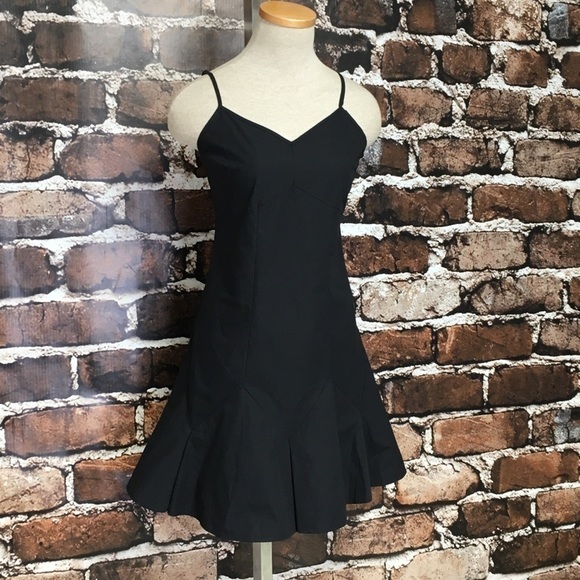 Derek Lam Dress Sleeveless Cocktail Party Mini Ruffle Flare Size 0 XS - Picture 9 of 12